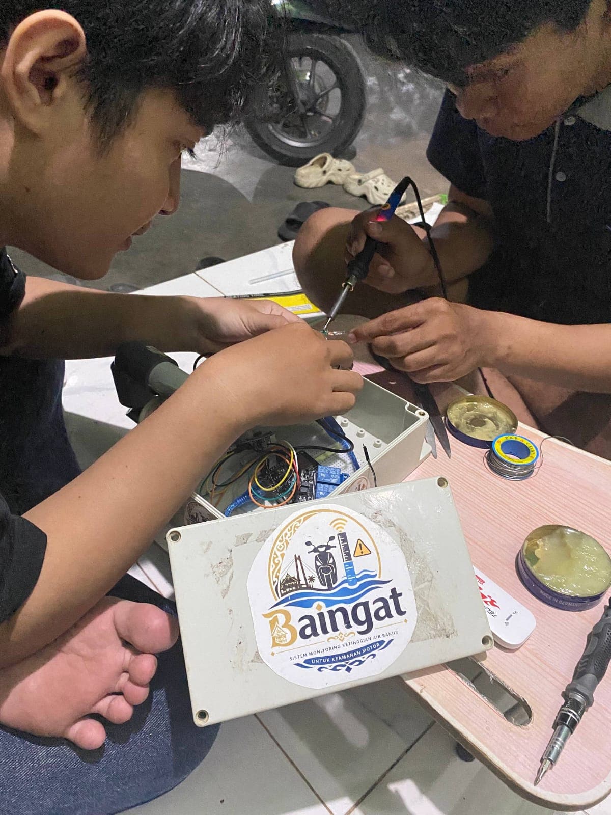 Baingat – Pengembangan Hardware