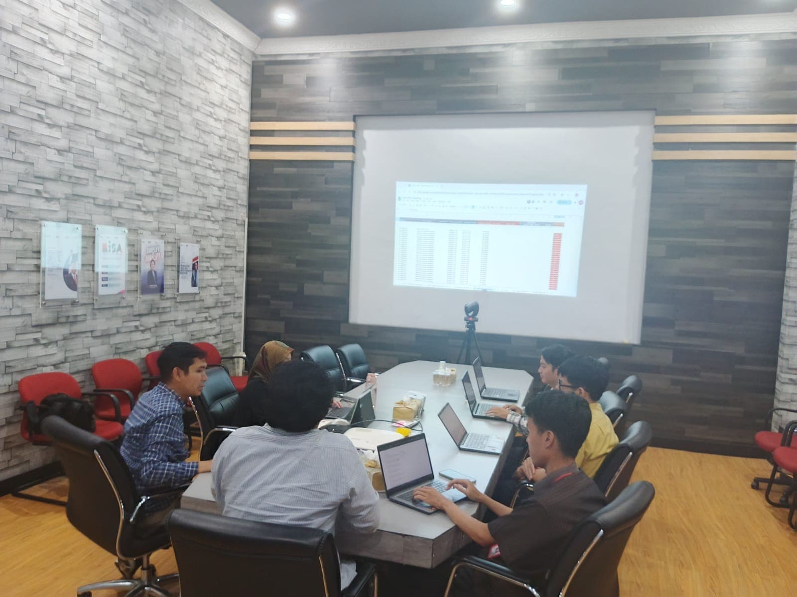 Magang Telkom – Rapat Kegiatan