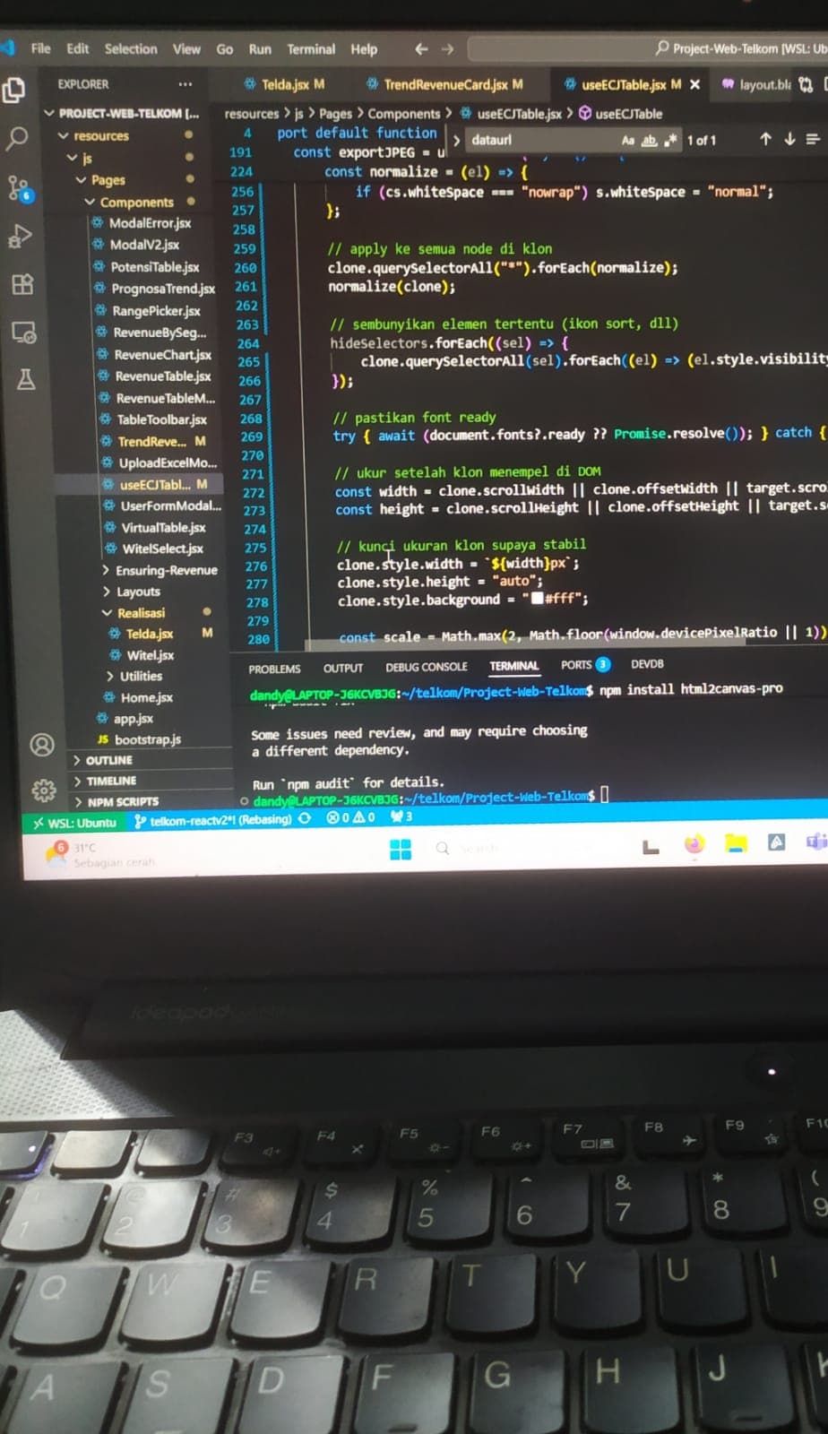 Magang Telkom – Coding